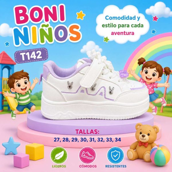 ZAPATILLA NIÑA T142